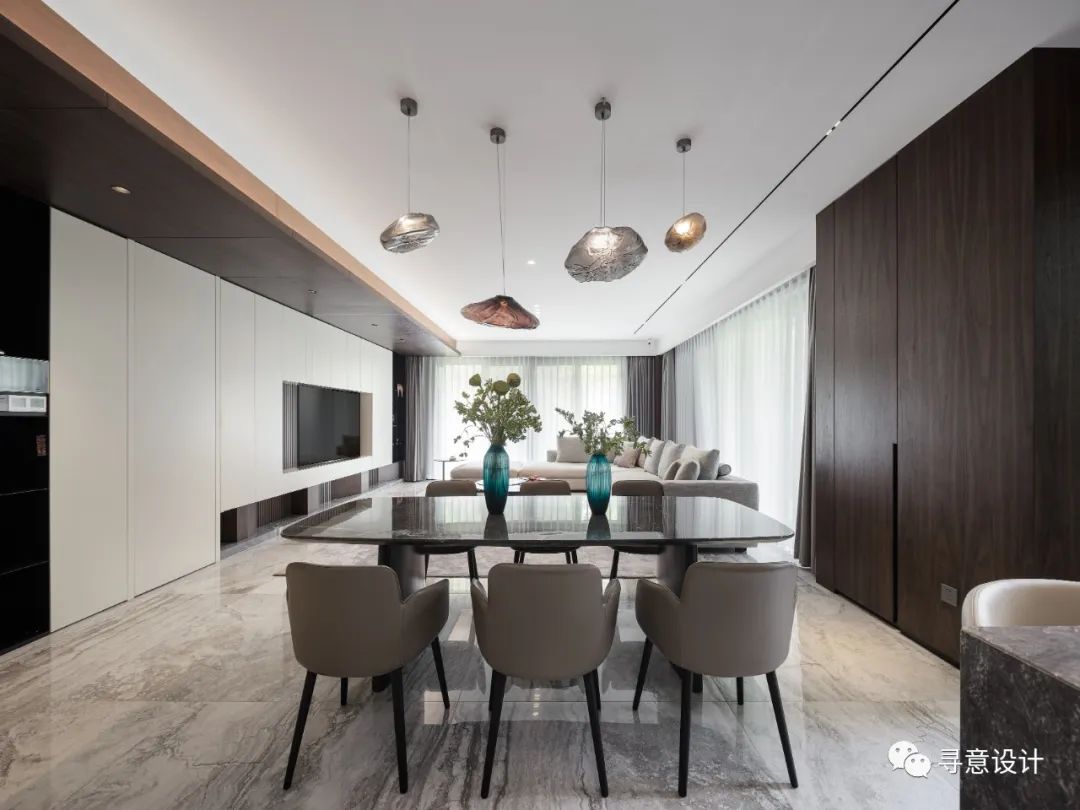 永威上和院 · 简约艺术的私宅设计丨中国郑州丨寻意设计-19