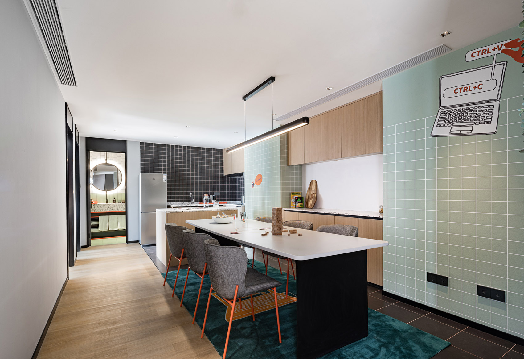 LYF杭州共享生活空间住居酒店丨中国杭州丨朗奥建筑-43