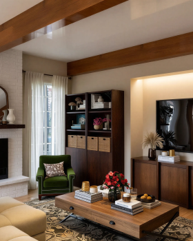Modern Transitional | Living Room