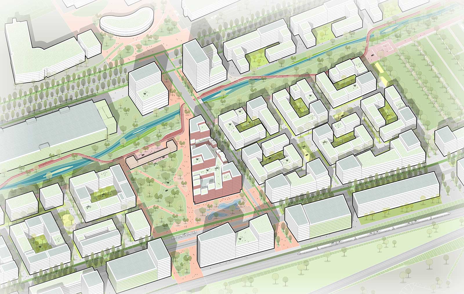 PDH 卢森堡 » 霍勒里希门丨卢森堡丨torsten becker stadtplaner等多家-7