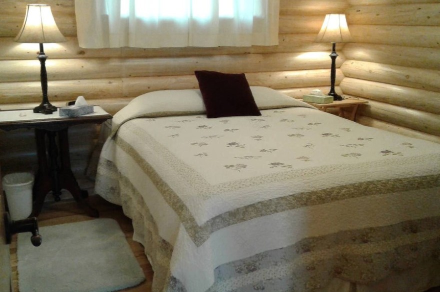 自然中的绝美小木屋丨中国黄石-23