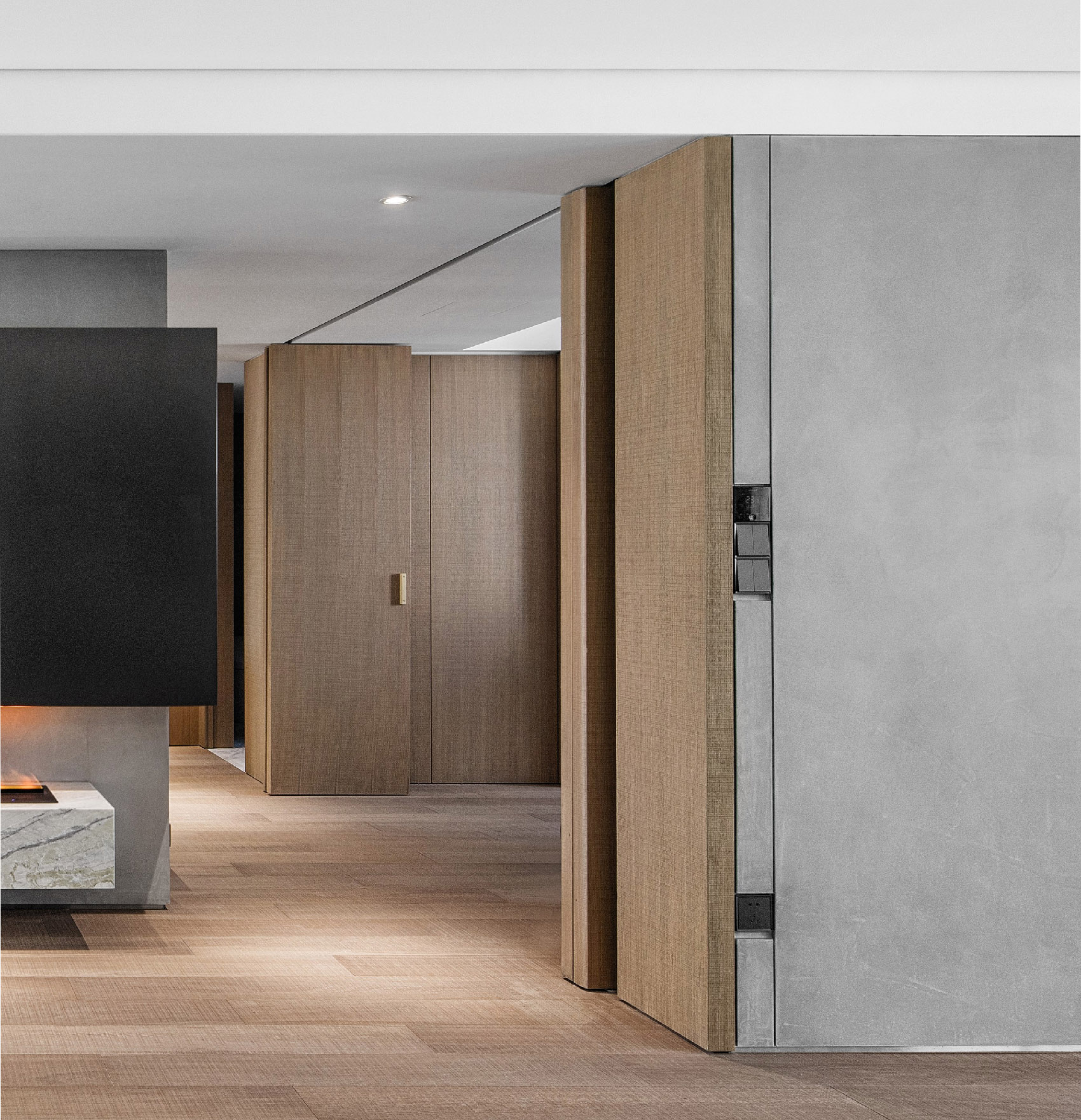 180㎡简约大平层，一个人住，也要很精致！-15