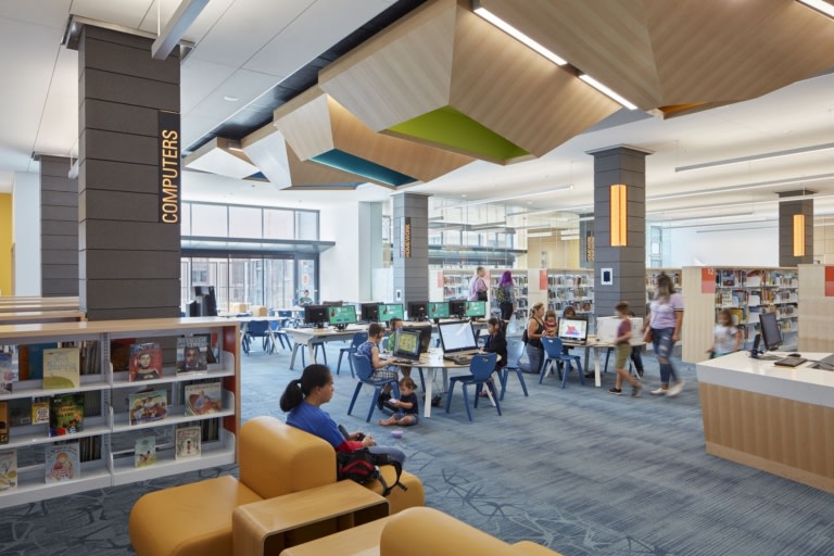 Hayward Library & Community Learning Center by Noll & Tam Architects-27