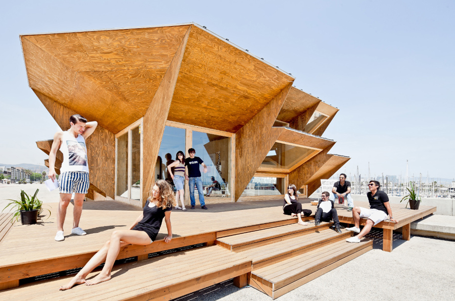 太阳能 pavilion  智慧城市控制中心丨西班牙巴塞罗那-10