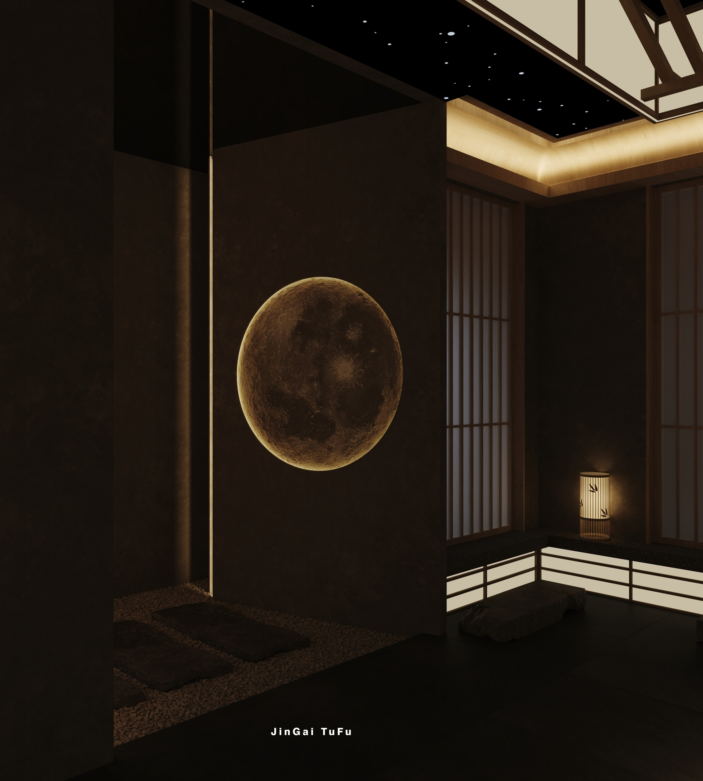 日式宁静餐饮空间设计丨图夫 x 金该-4