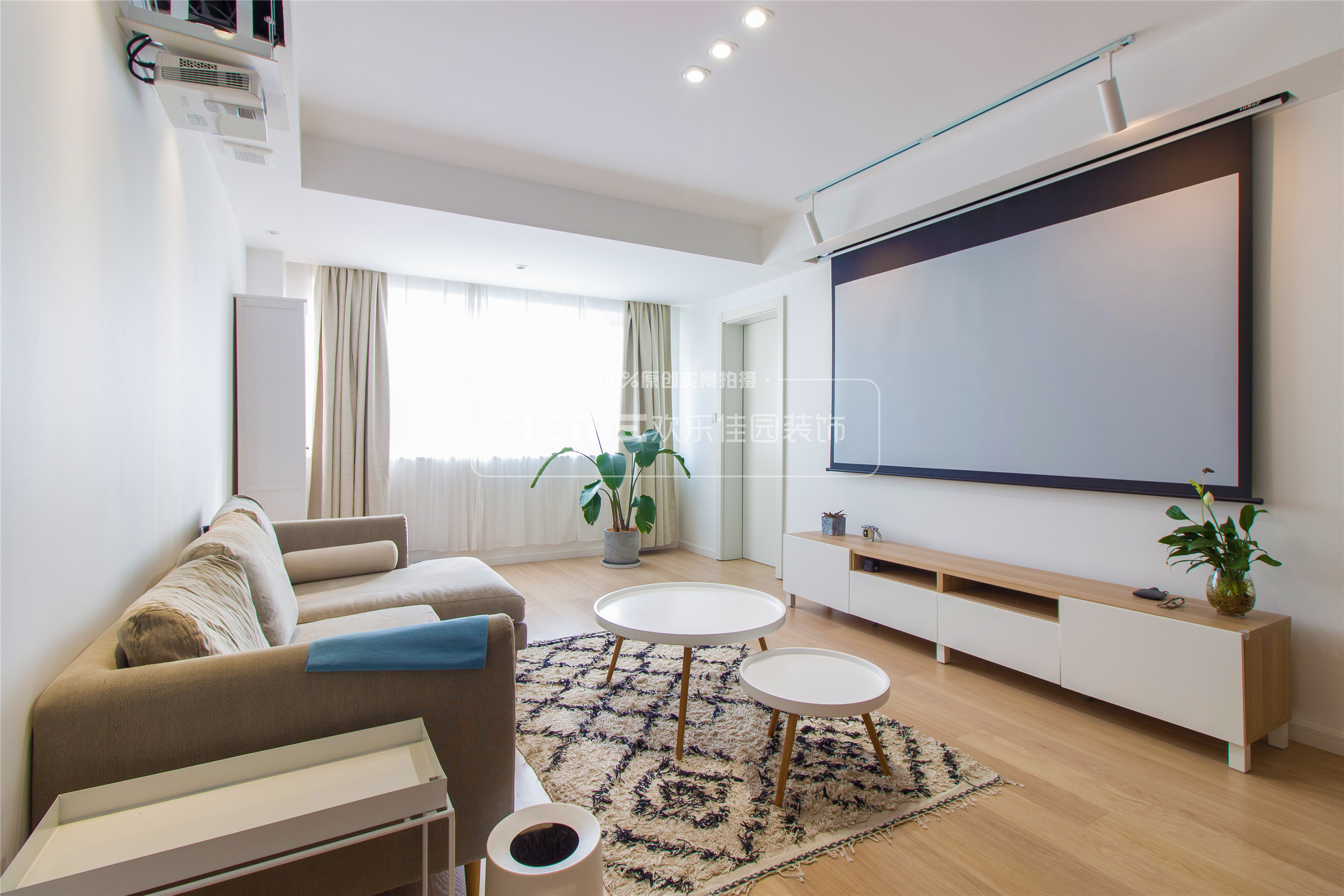 90 平米现代北欧混搭，打造极简生活空间-26