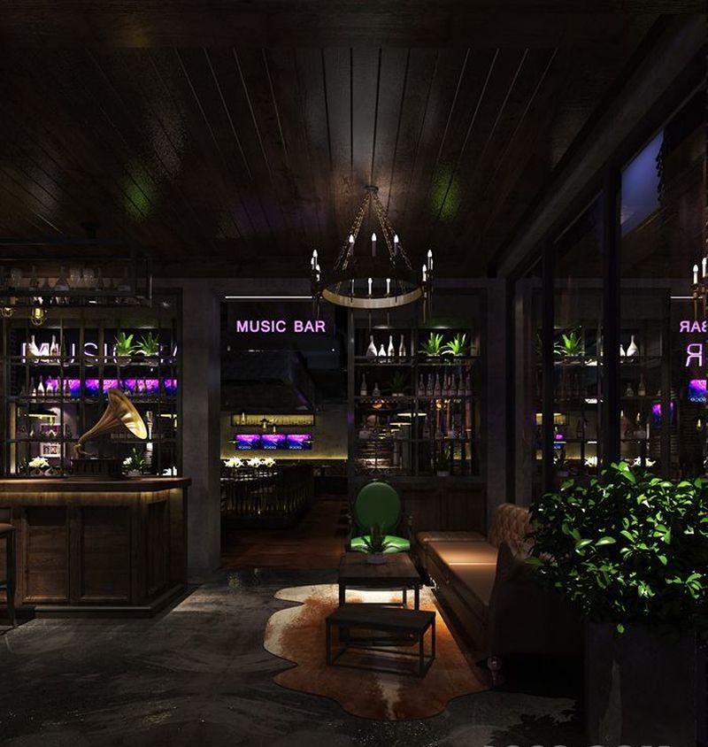 揽季音乐餐吧主题餐厅设计-5