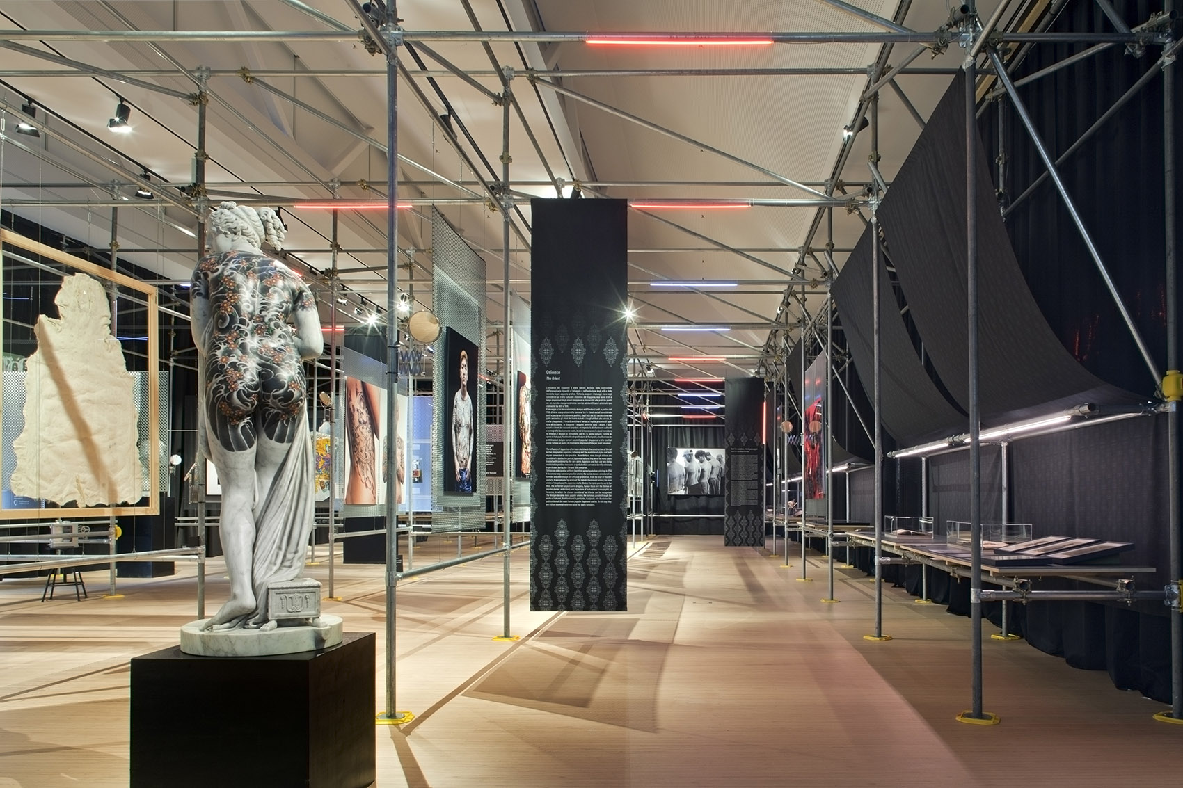 《刺青:皮肤上的故事》展陈设计-6