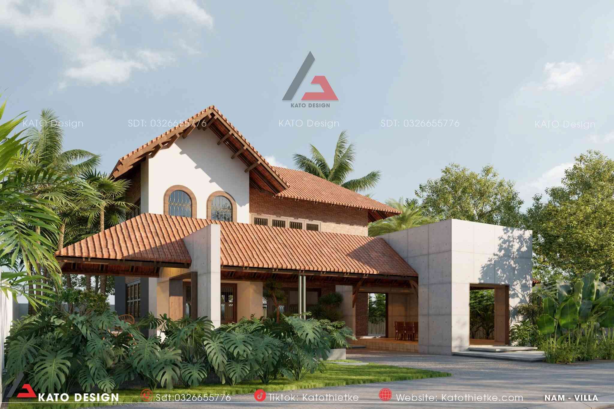 由于Nam villa不是常见的、有明确固定含义的短语，Nam可能是人名、地名等专有名词，仅从这两个词难以准确判断其确切意思，因此无法提供准确翻译 丨KATO Thiết Kế-1