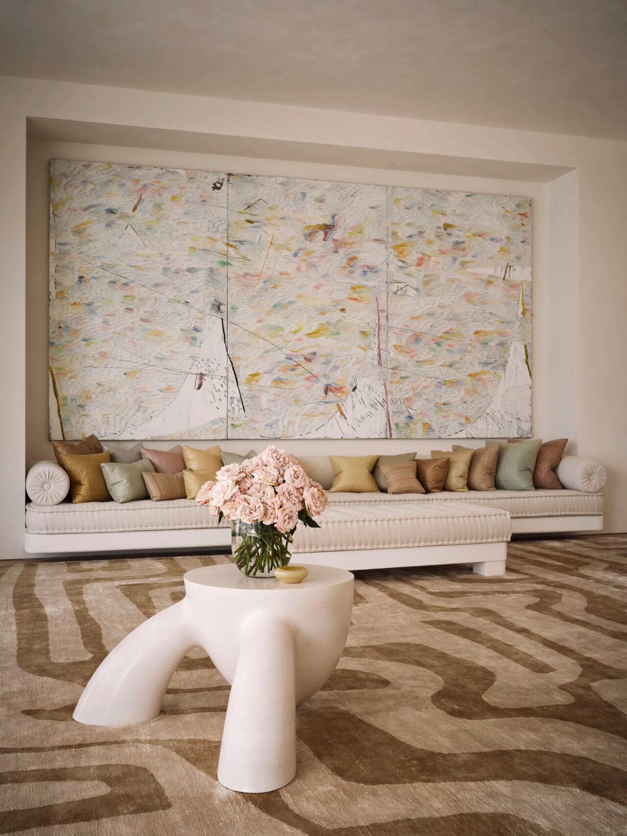 迈阿密海岸线2000㎡的禅意艺术私宅丨美国迈阿密丨Kelly Behun Studio-38