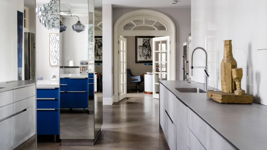 斯大林式住宅中为有两子家庭设计的公寓丨俄罗斯莫斯科丨Олег Клодт,Анна Агапова-1