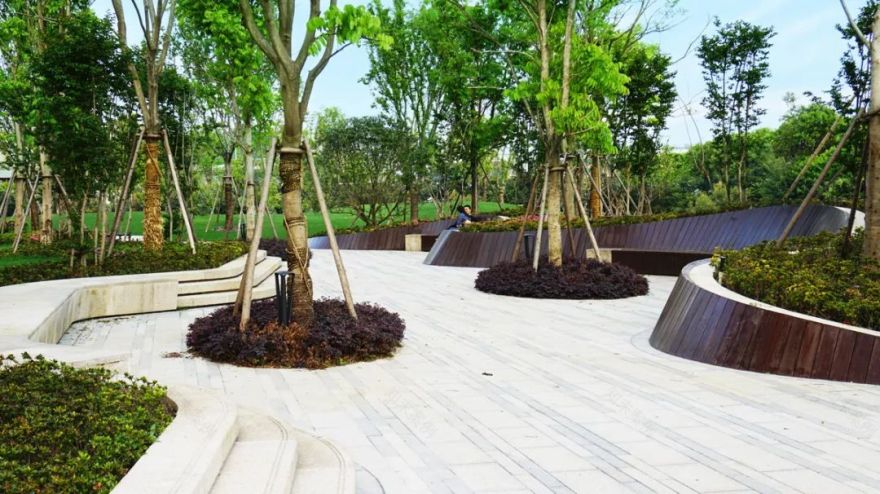 上海闵行绿地公园 | 自然景观环绕的生活舞台-46