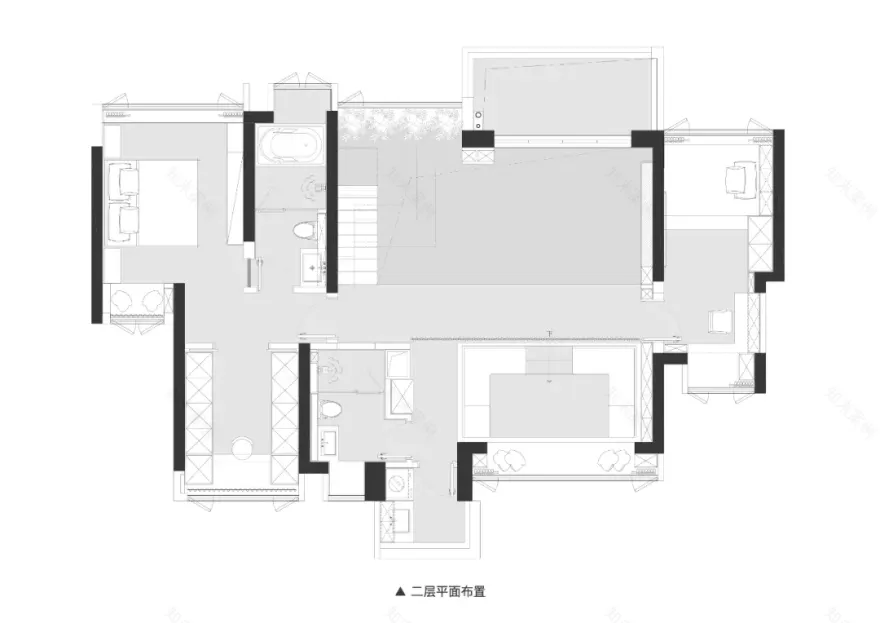 黑白象限 · 深圳光明星河天地 240㎡低奢经典家居设计丨中国深圳-12