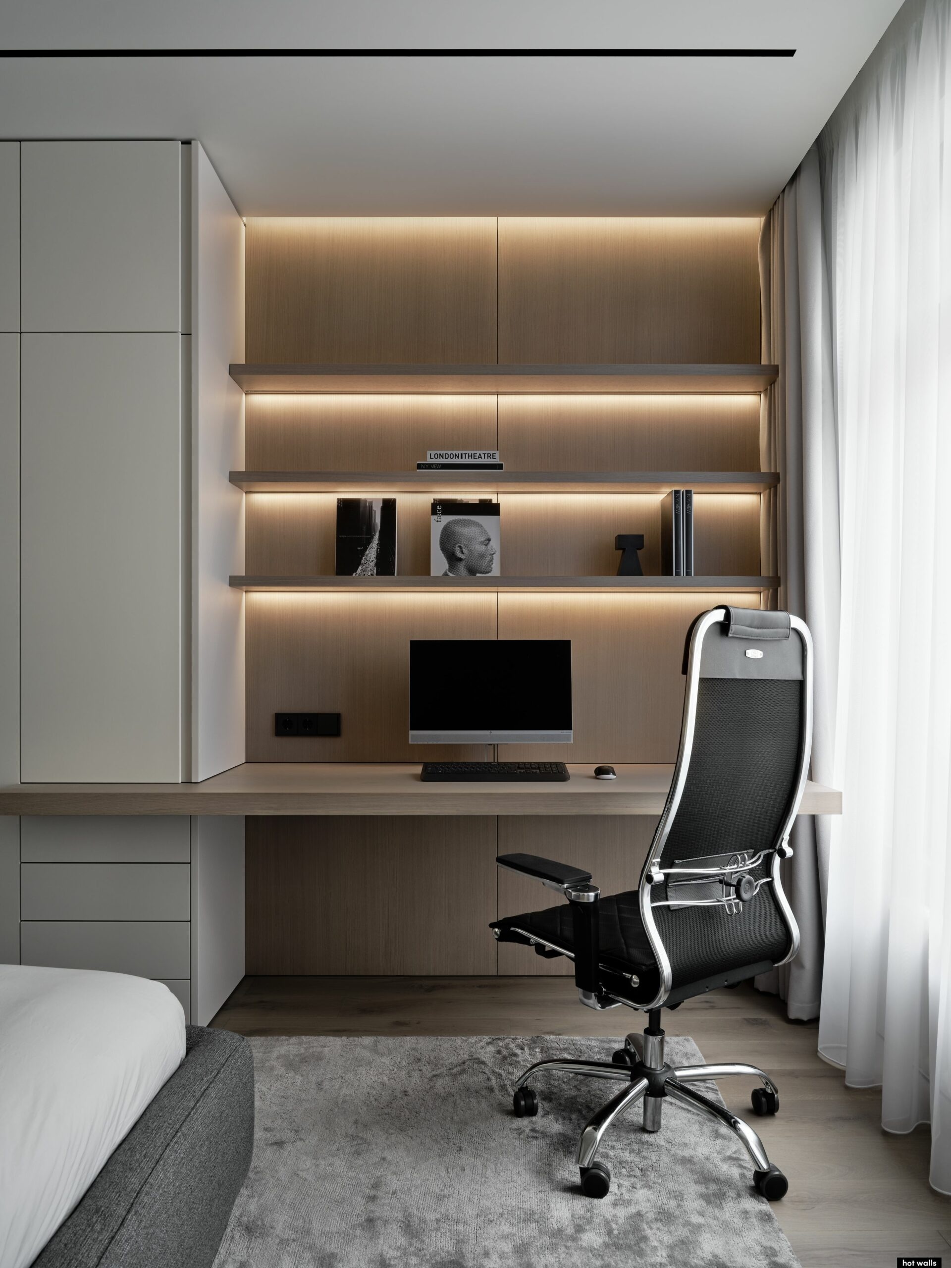 100平米大地色系公寓 | hotwalls作品-26