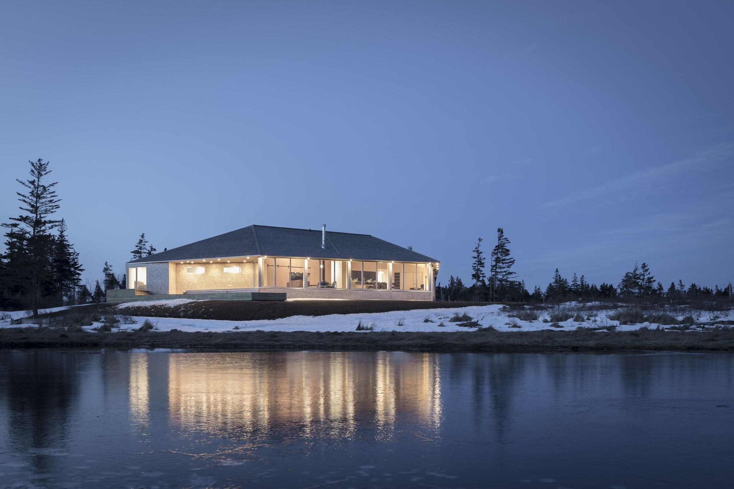 盐水草堆灵感,加拿大海边度假屋-48