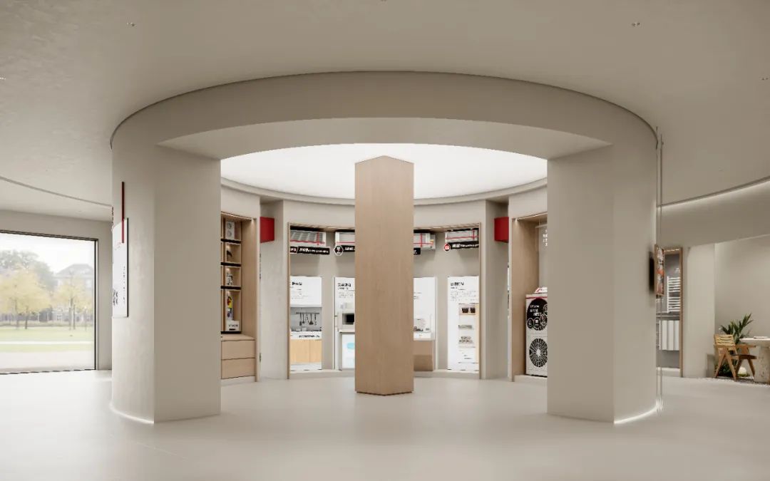 300m²日立中央空调展厅丨中国黄山丨周笙笙全案设计工作室-21