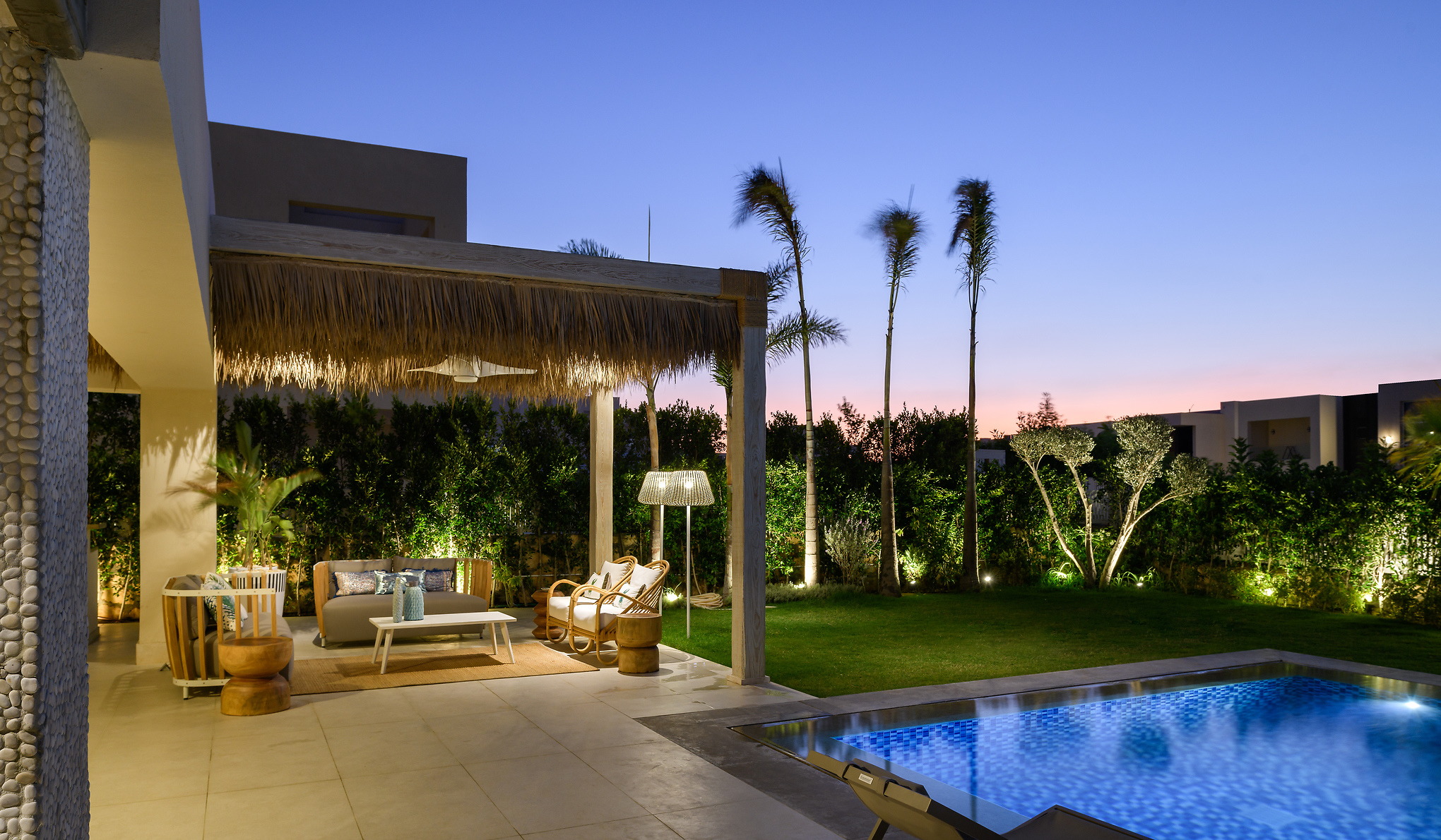 庄园白色别墅 HS | Nour El Refai | 2020 | 埃及-18