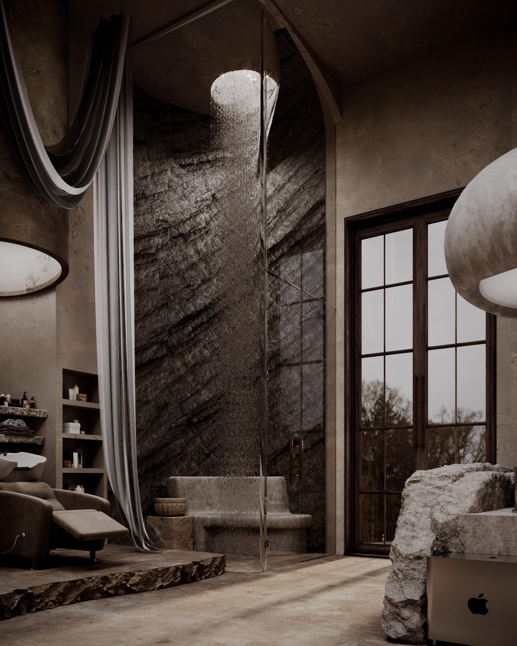 美容院与水疗中心设计丨沙特阿拉伯丨Mohamed Saad-8