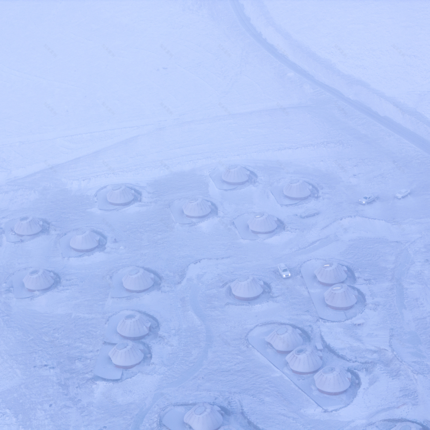 抵达大厅酒店内的火山丨中国锡林郭勒丨PLAT ASIA-50