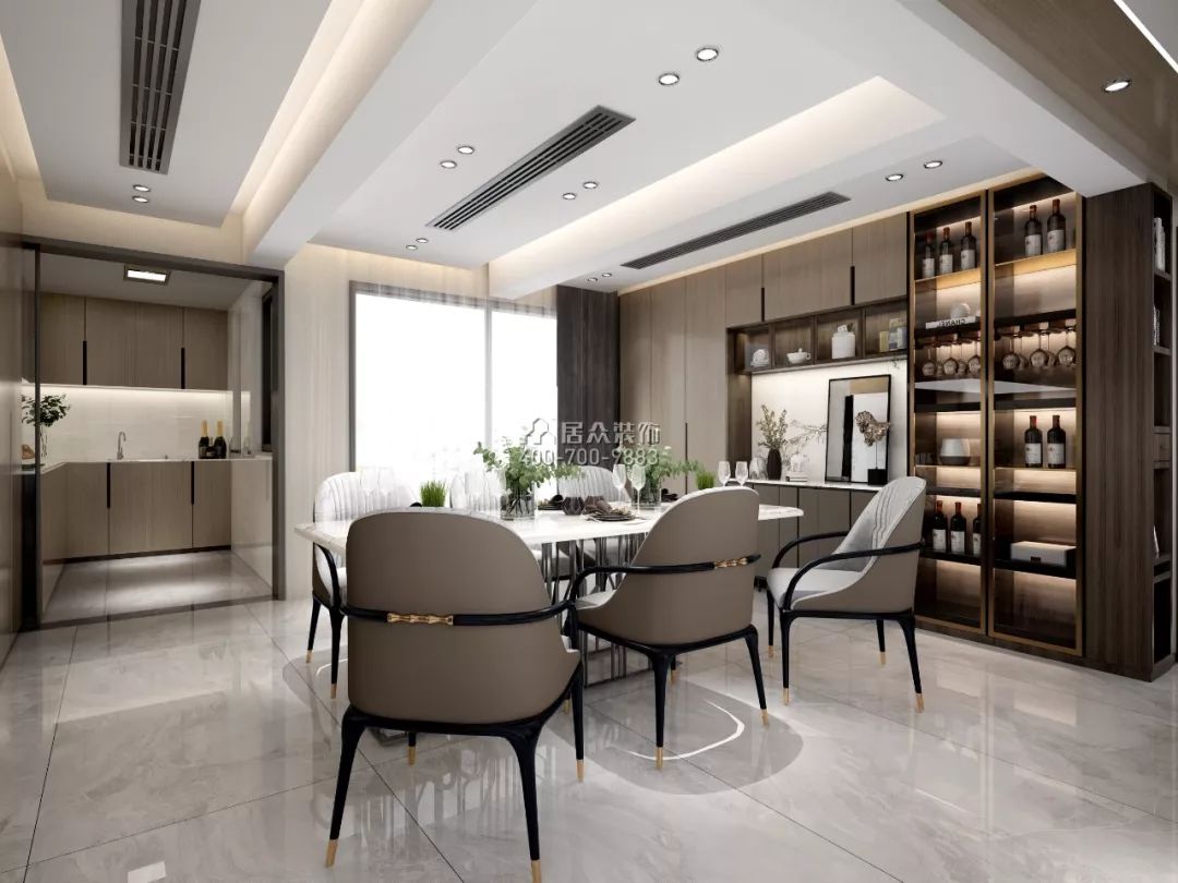 居众案例｜190㎡现代轻奢，给你意想不到的高级感！-22