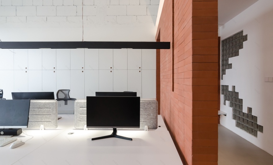 “像素”+“红盒”·山姜网络办公室丨中国通州丨开物营造-56