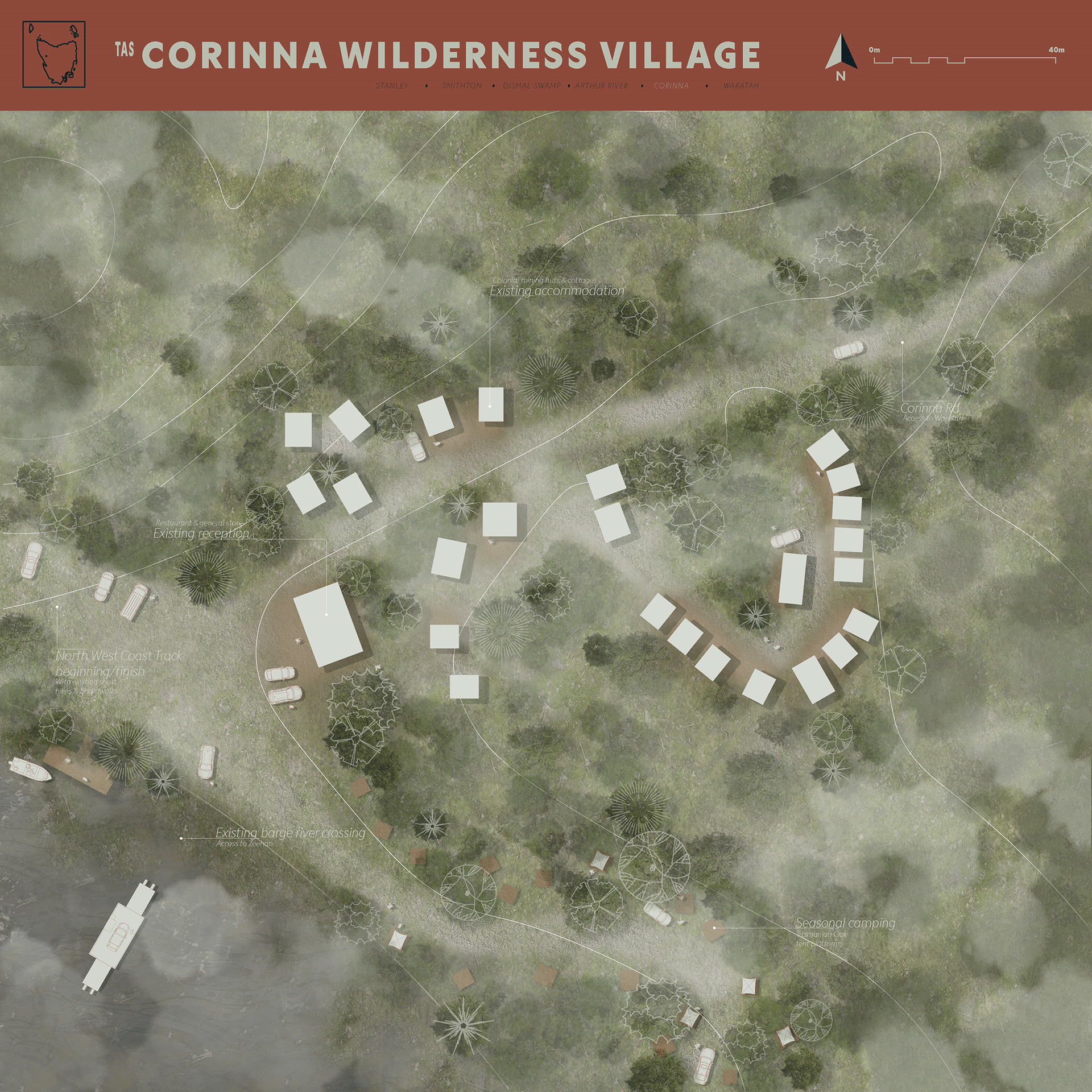 Edge of the World景观建筑设计论文项目丨澳大利亚塔斯马尼亚-51