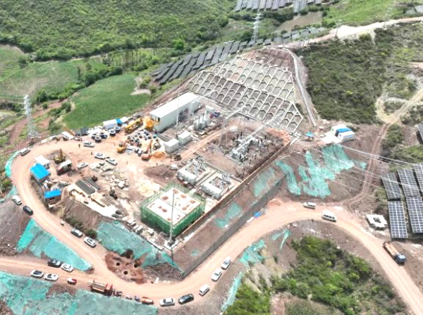 上海宝冶承建的禄丰市桃园220MW光伏电站项目成功并网-36