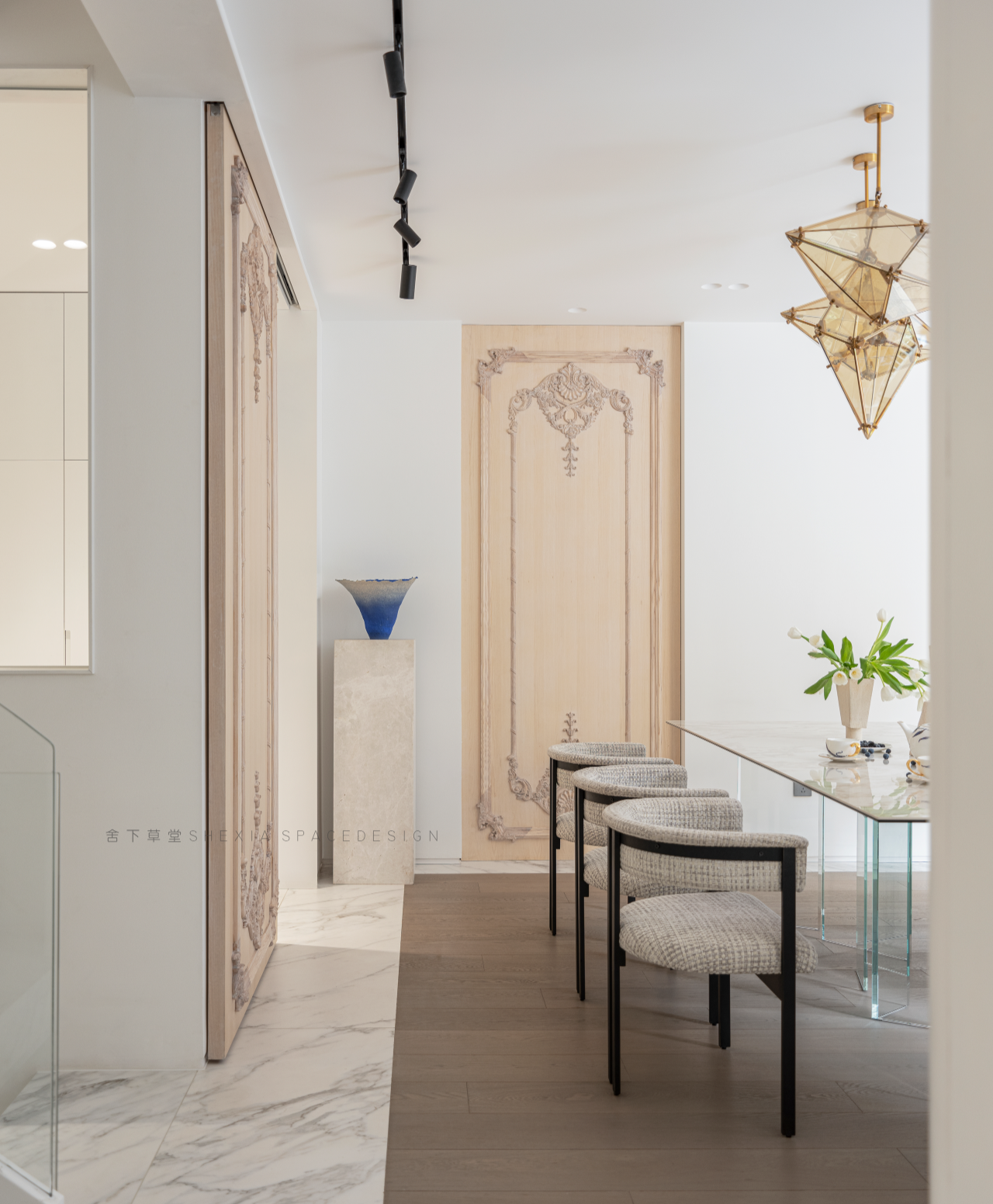 蓉城阳光别墅设计丨中国成都丨舍下草堂-48