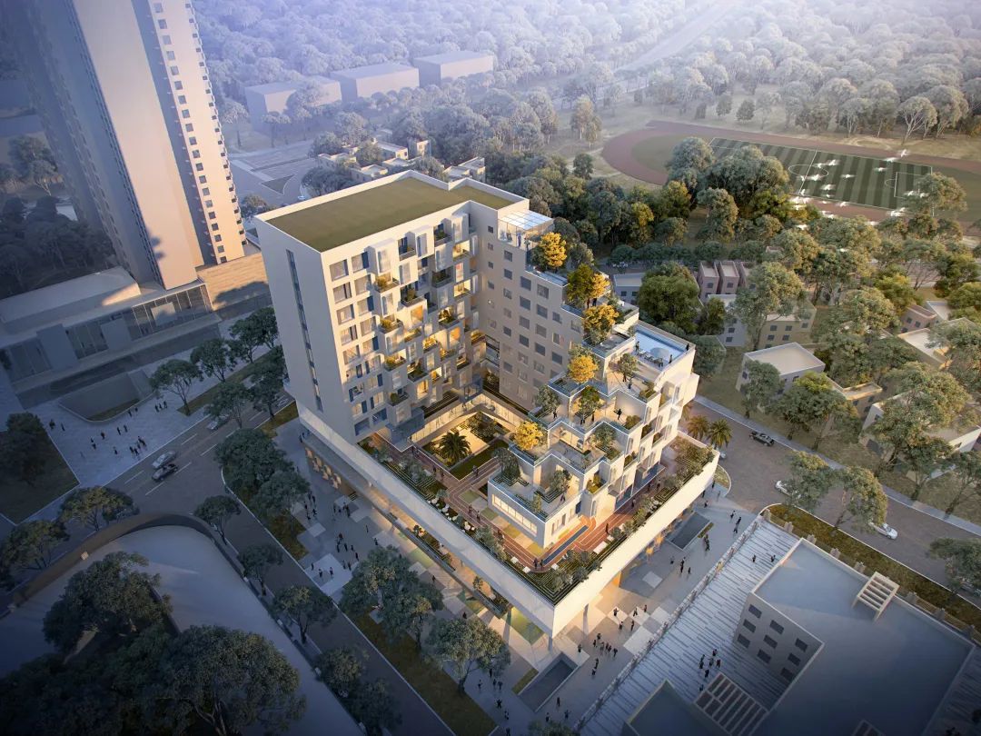 深圳龙岗区养老护理院丨中国深圳丨尼克建筑设计集团+中机国际工程设计研究院有限责任公司-103