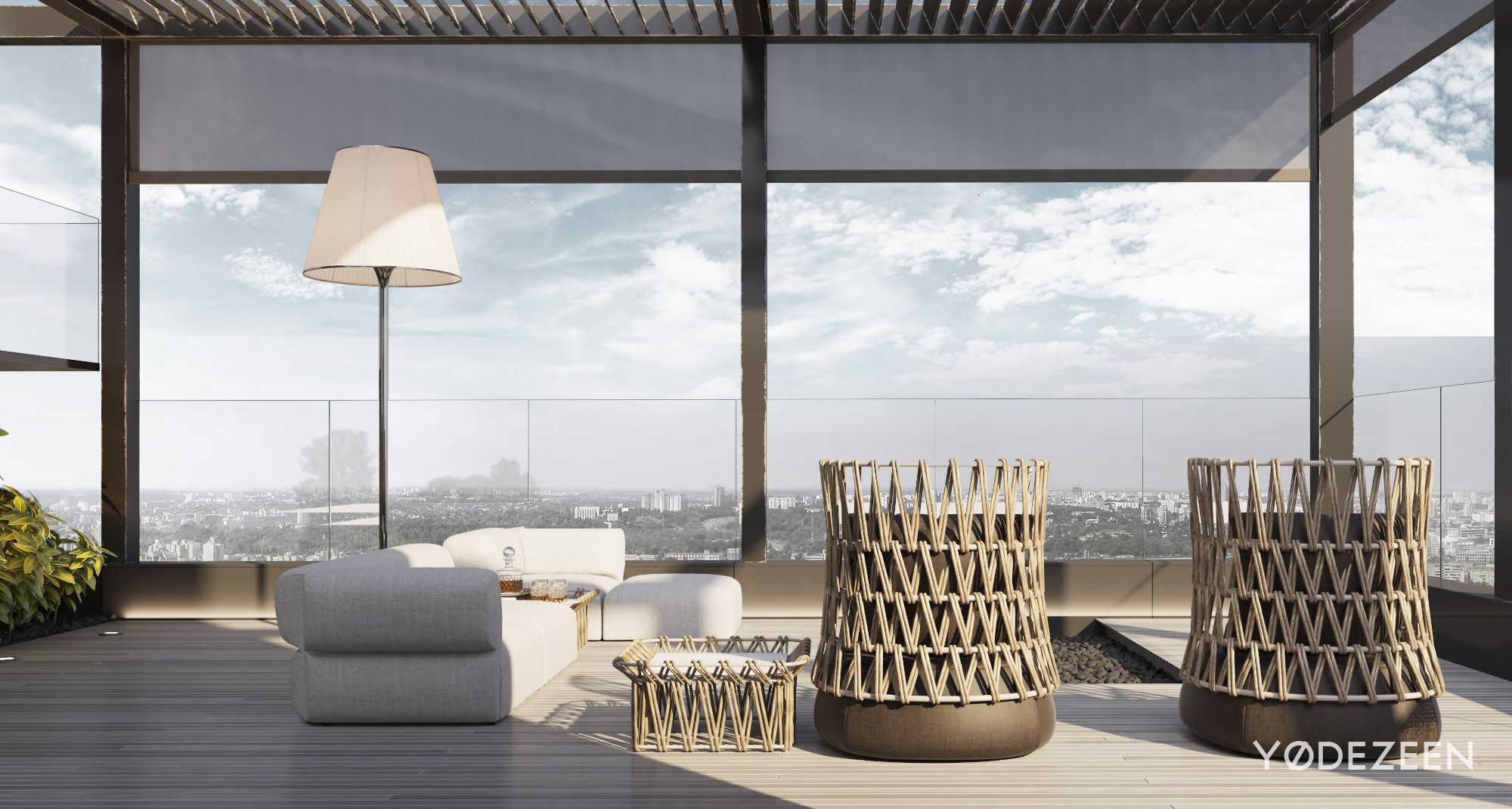 TWO LEVEL APARTMENT Yodezeen Architects-45