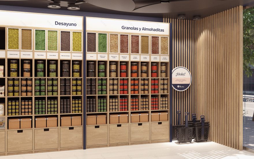 Las Camelias 食品店室内设计丨QMS Arquitectura-11