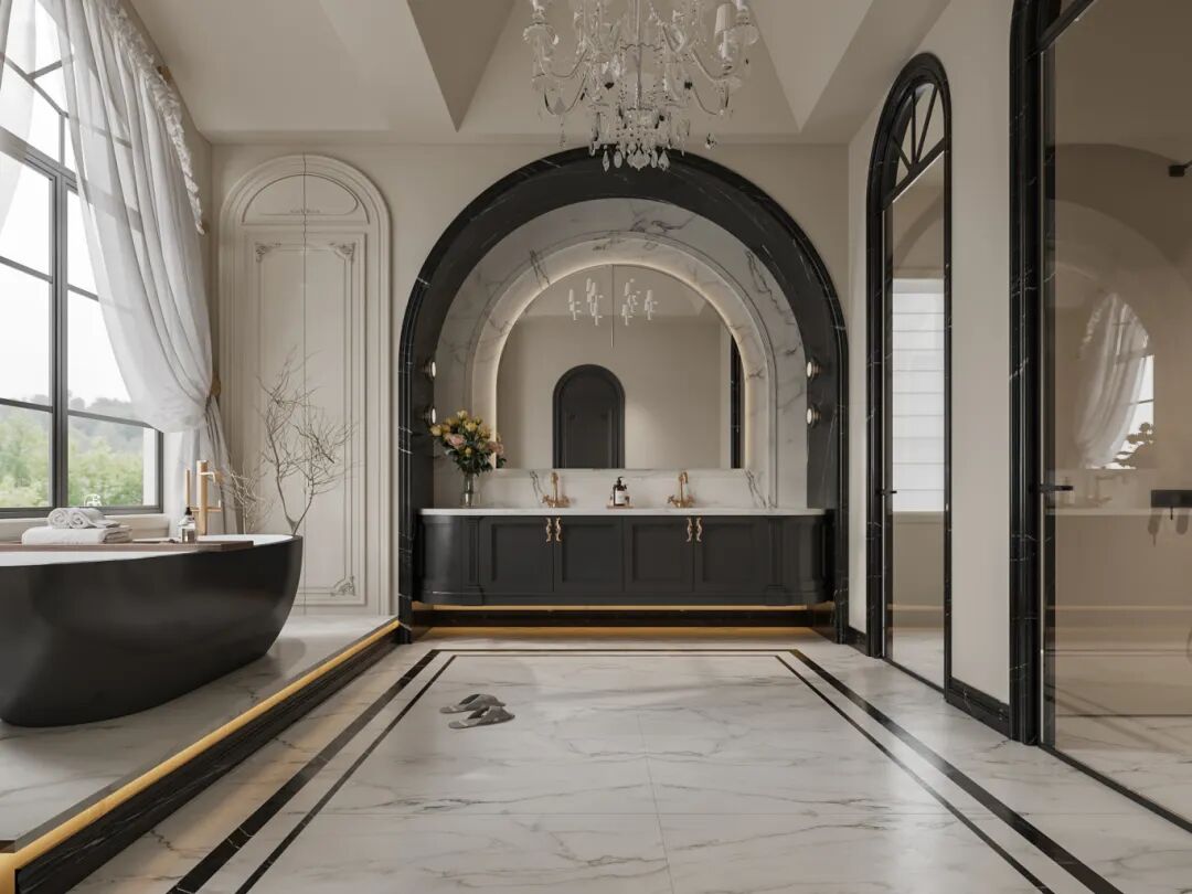 P.W.璞物设计丨多伦多1300㎡独栋别墅，雕花琢韵墅写人生-92