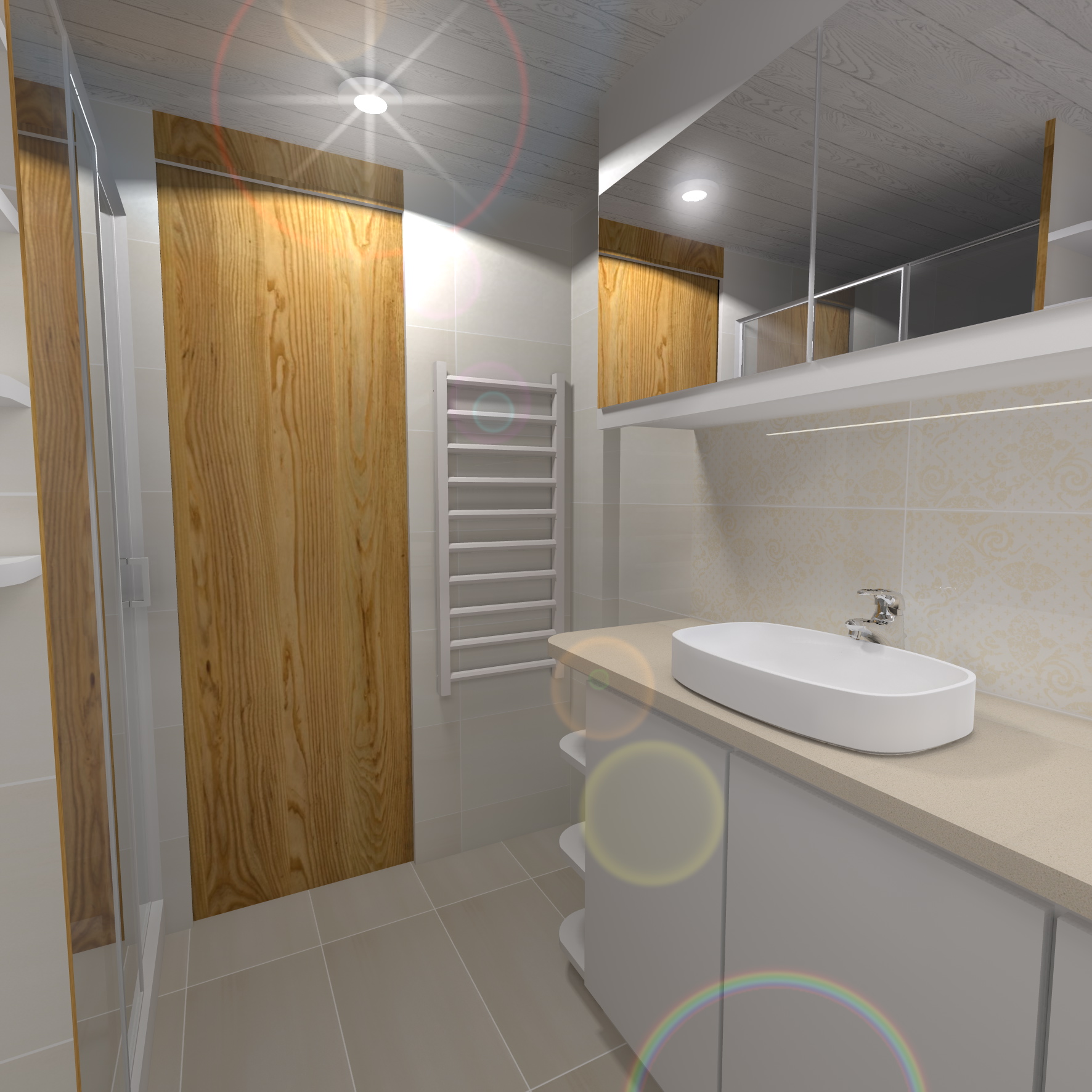 CANAL BOAT bathroom for client-1