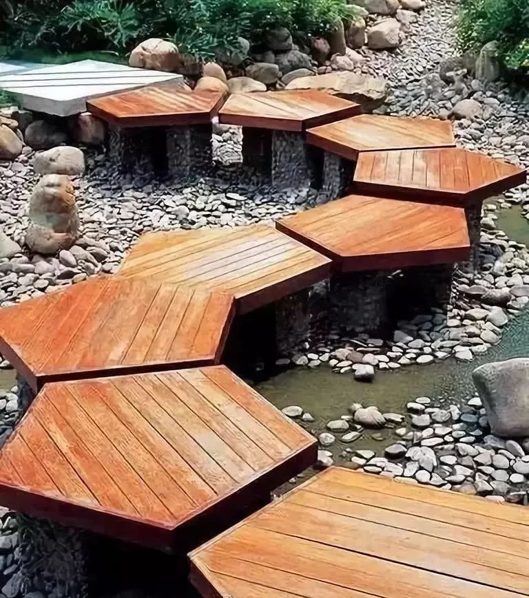 融合自然之美——汀步小径设计解析-1