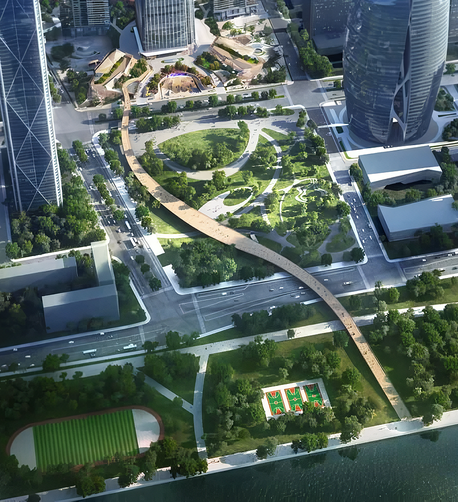 武汉周大福金融中心丨中国武汉丨吕元祥建筑师事务所-13