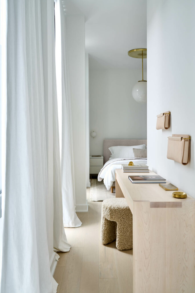 简约宁静的纽约西村家庭住宅设计-11