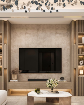 客厅丨卡塔尔多哈丨LAGOON DESIGN FOR DECORATION