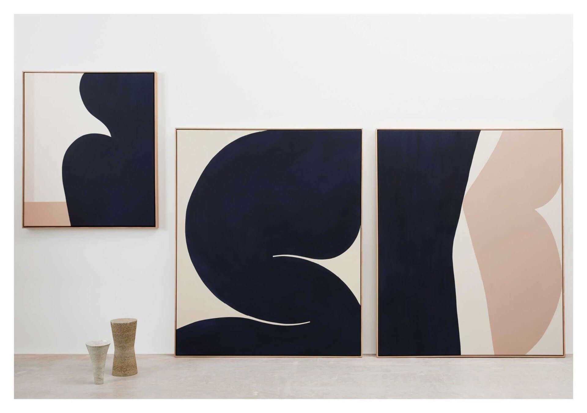 极简女体艺术 | Caroline Walls 画展亮相墨尔本-1