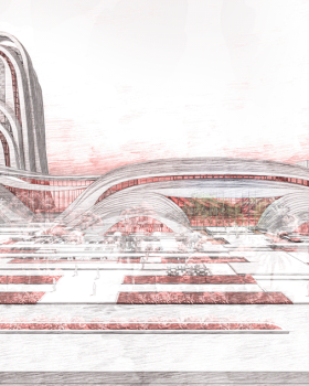 埃尔瓦尔沙航站楼与高层大楼丨埃及