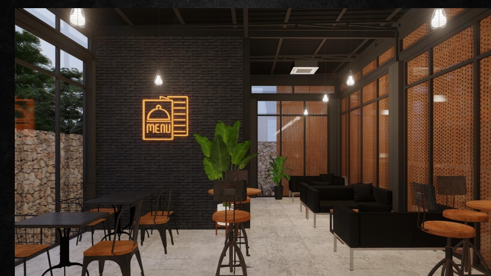 BURNGER 餐厅  雅加达丨印度尼西亚雅加达丨PT. Nusa Multi Dimensi-41