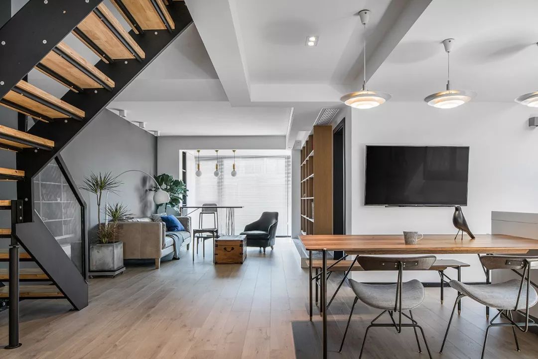 上海 166㎡顶楼复式，打造私密共享空间-29