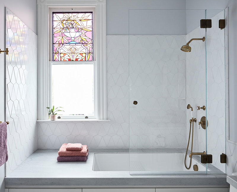 现代古典灰蓝色调的维多利亚式住宅设计-19