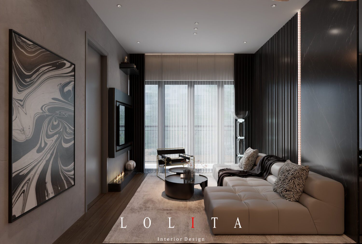 13831. Free Sketchup Apartment Interior Model Download-6