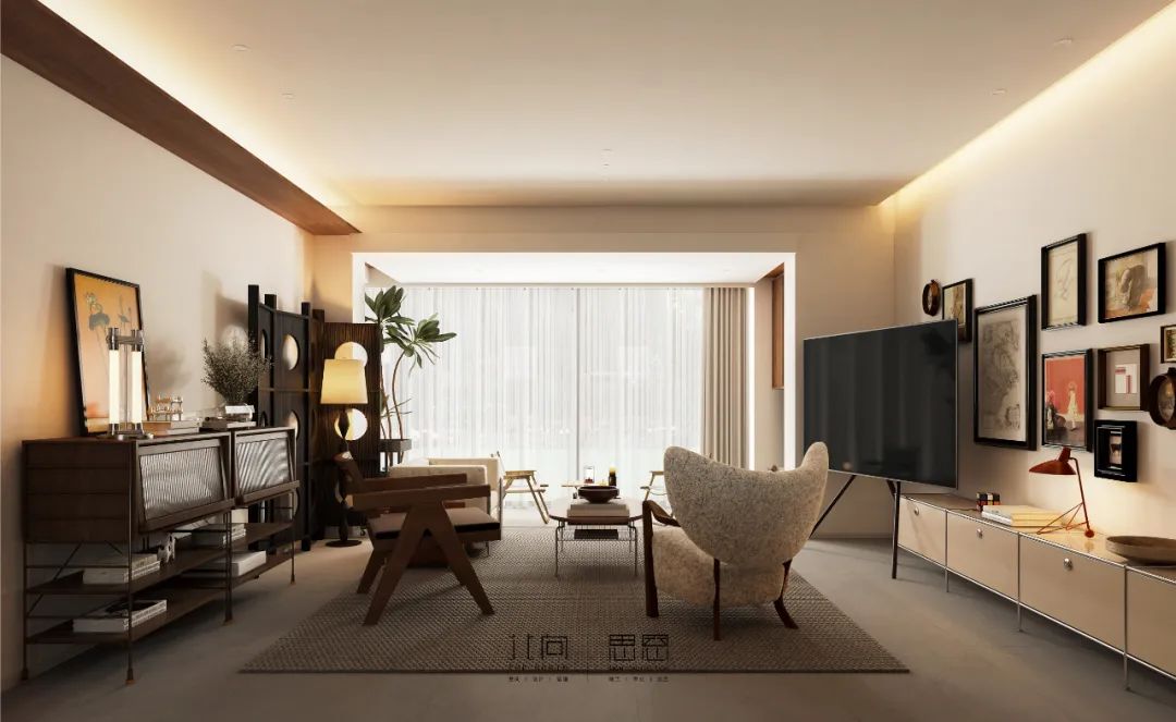 爵士花园 · 北向·思恩的诗意室内设计-11