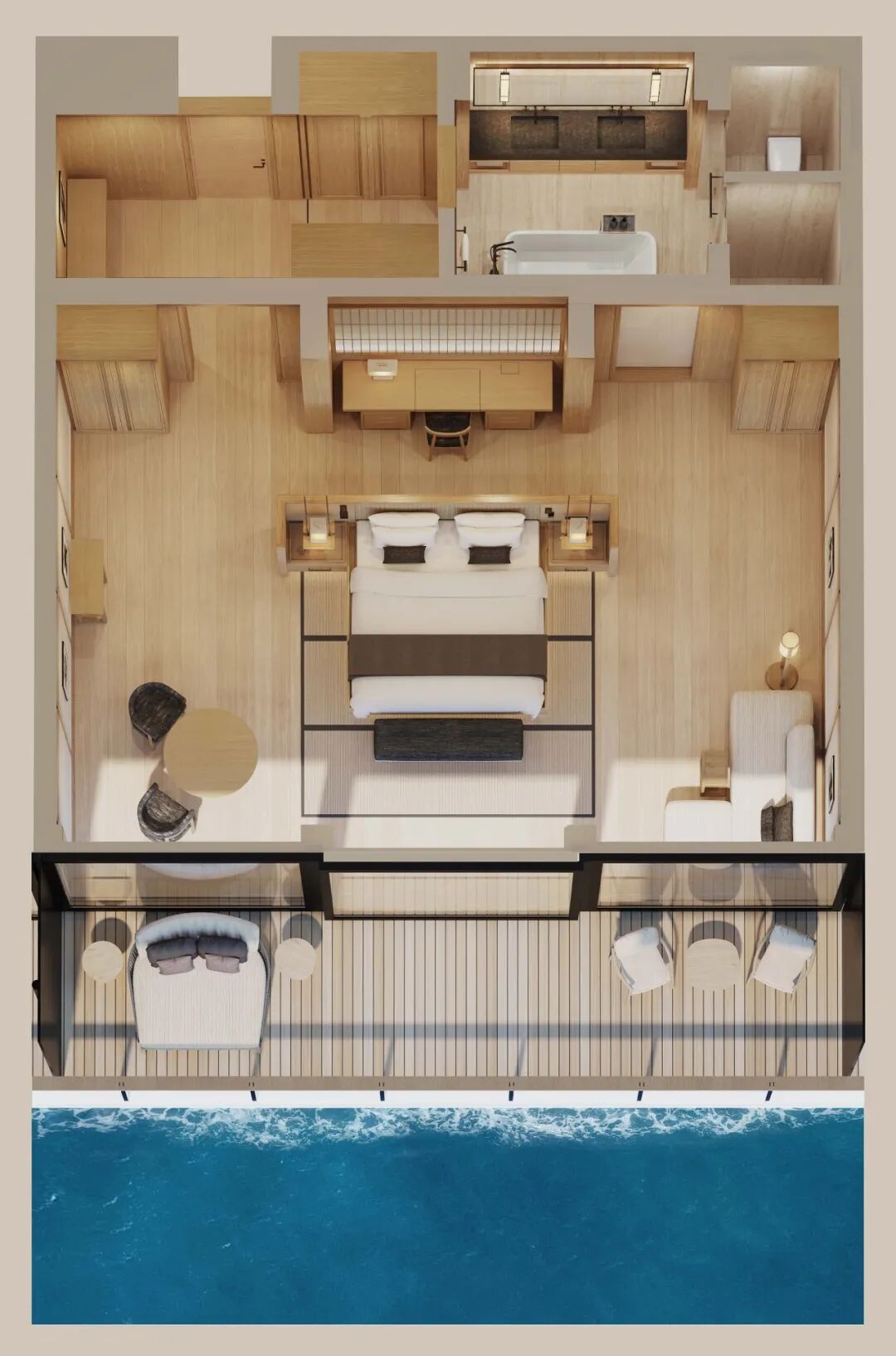 安缦·Amangati海上游艇度假酒店丨荷兰Sinot Yacht Architecture&Design-51