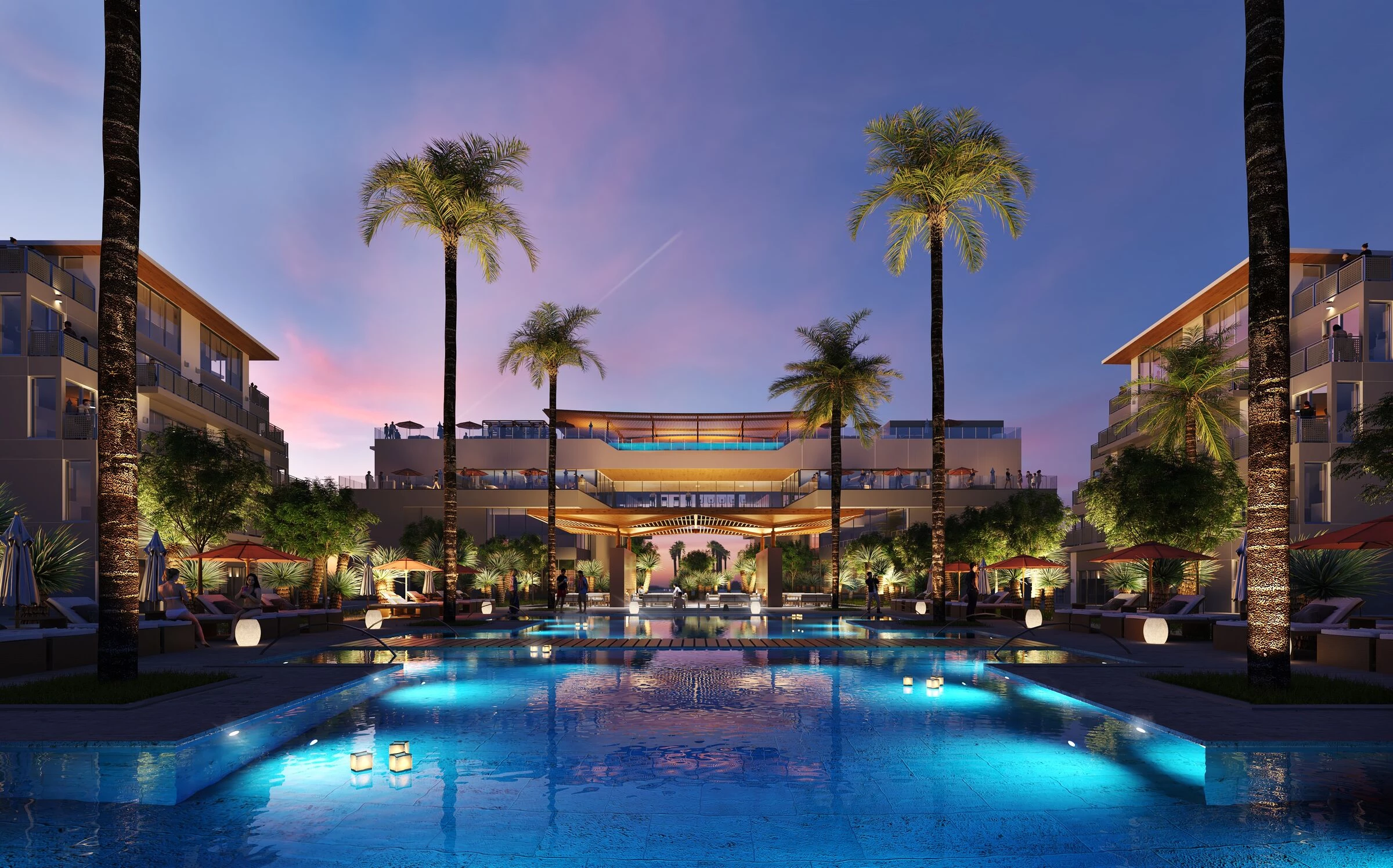 Evora Mi·edUse丨美国丨Safdie Rabines Architects-7