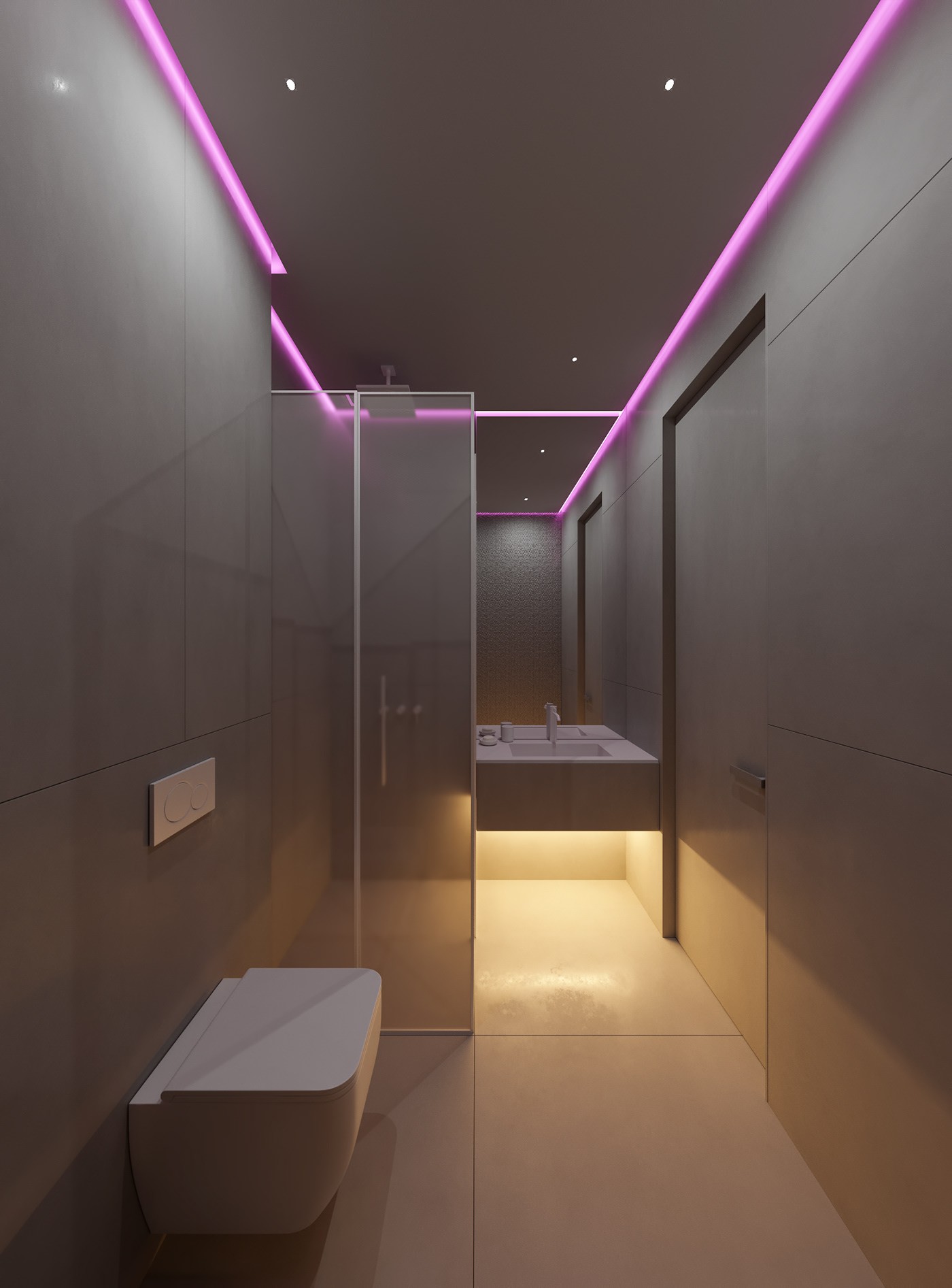 浅色系住宅设计 绝对的高颜值！-13