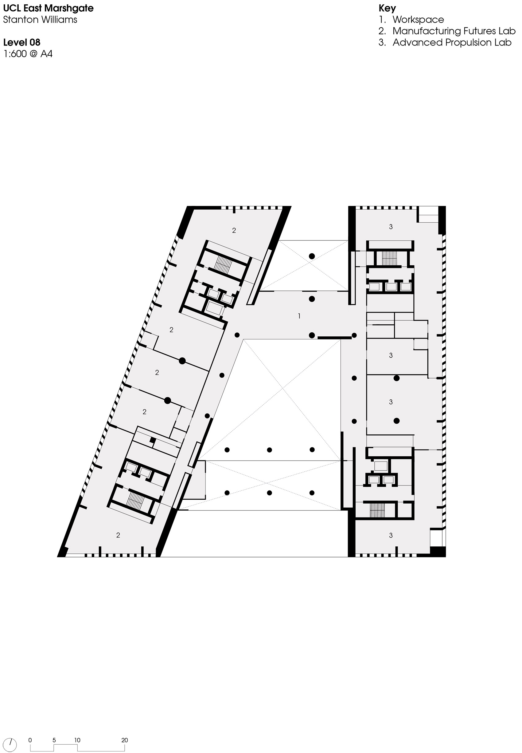 伦敦大学学院Marshgate大楼丨英国伦敦丨Stanton Williams-115