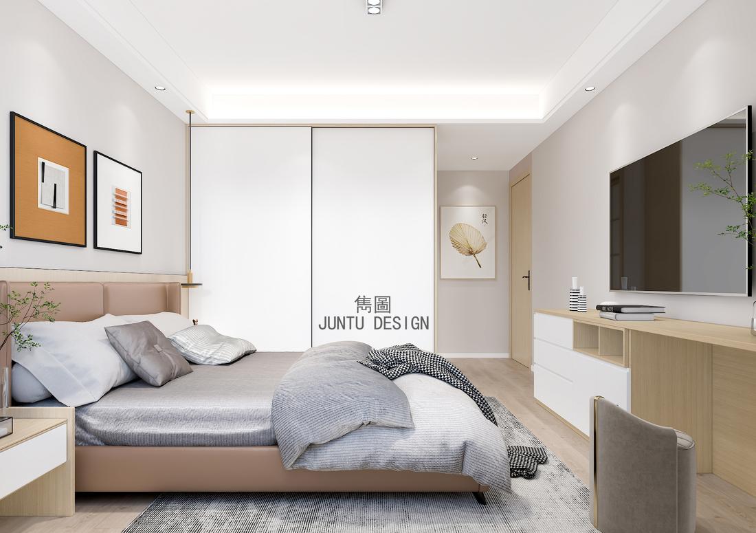 广州南沙碧珑湾 115m²日式原木风家居设计丨中国广州-23