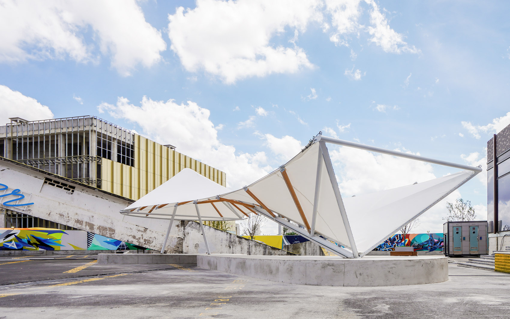 上海纸鸢亭装置丨中国上海丨同济大学建筑与城市规划学院-9